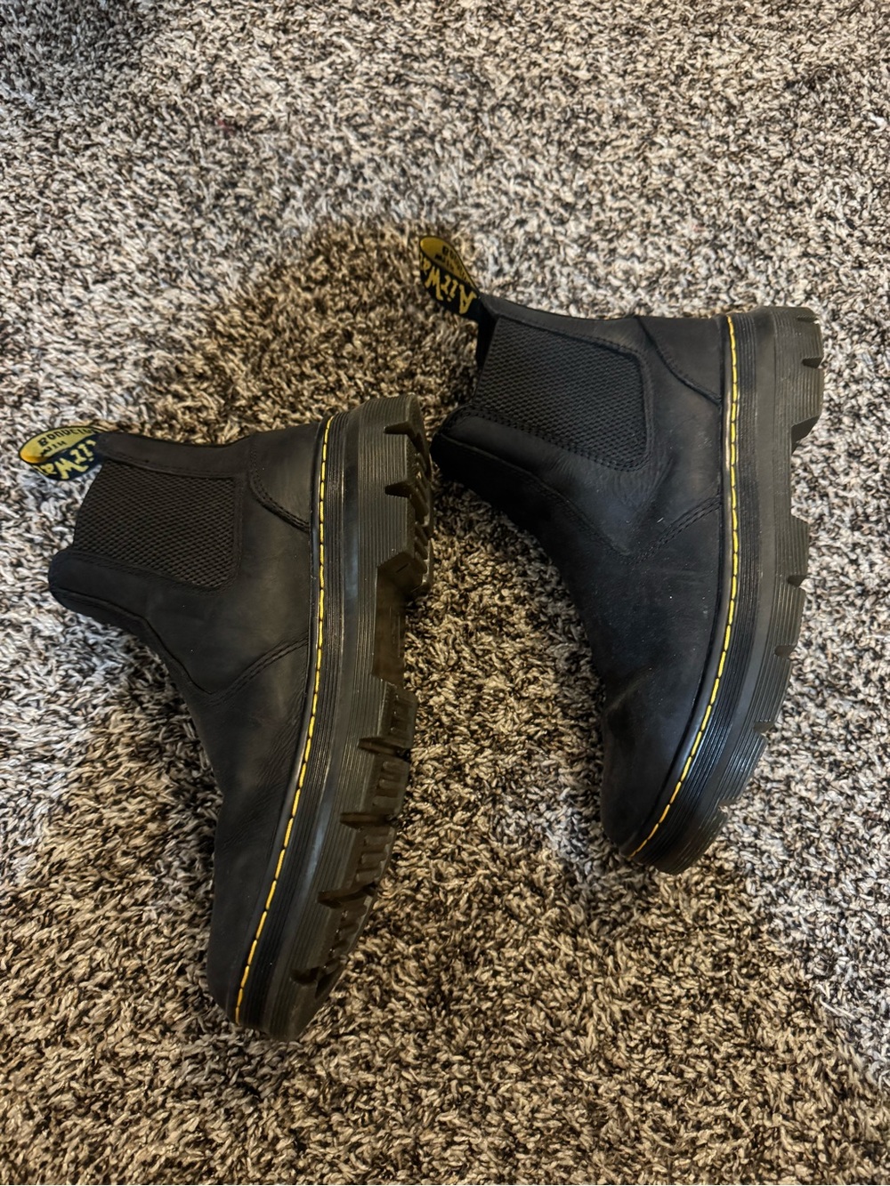 Dr. Martens Black Leather Chelsea Boots - Picture 2 of 4